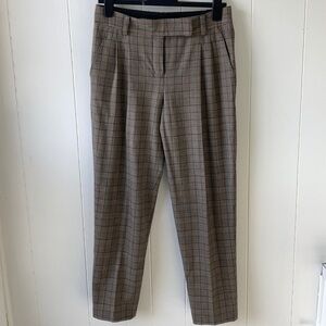 DKNY PLAID Ankle Pants size 4